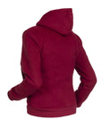 Grijana sweater majica s kapuljačom - žene | Dvostruko grijanje - Crvena