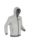 Grijana sweater majica s kapuljačom - muškarci | Dvostruko grijanje - Siva